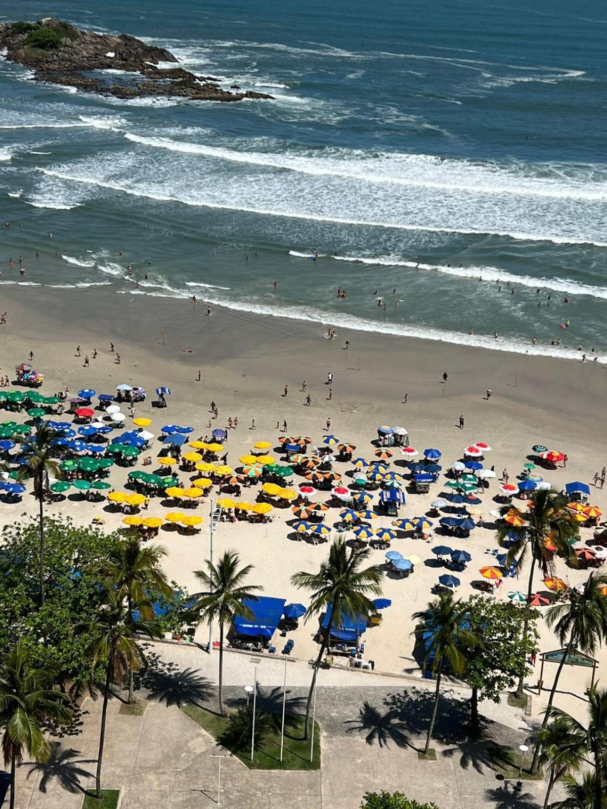 Cobertura 5 Suites Frente Mar Guaruja Pitangueiras Exterior foto